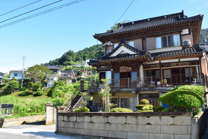 宿泊 唐桑御殿つなかん 一泊二食＋フィンランド式サウナ入浴付宿泊券 [盛屋水産 宮城県 気仙沼市 20563955] サウナ ロウリュ 民宿