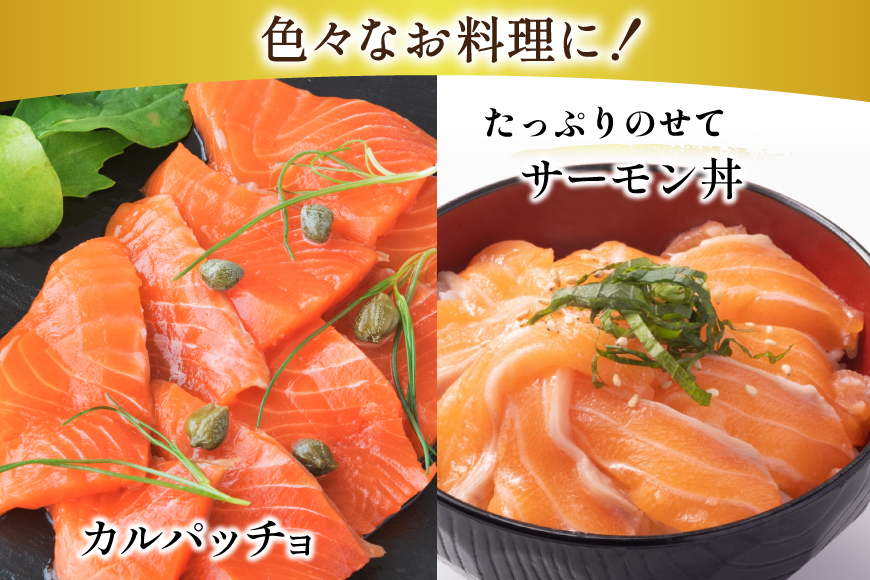 訳あり 無添加 ノルウェー産 アトランティックサーモン 切り落とし おさしみ用 1kg 200g ×5p [足利本店 宮城県 気仙沼市 20565179] サーモン さけ サケ 魚介類 鮭 尾っぽ はしっこ お刺し身 刺し身 刺身 個包装 海鮮 魚介 魚 小分け 冷凍 真空包装 ノルウェー