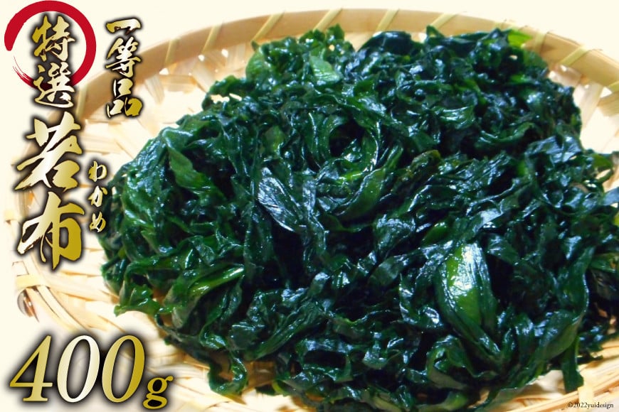 【外抜一等品】 三陸産 特撰若布 400g [大菊 宮城県 気仙沼市 20563741] ワカメ わかめ 塩蔵 冷蔵 一等品