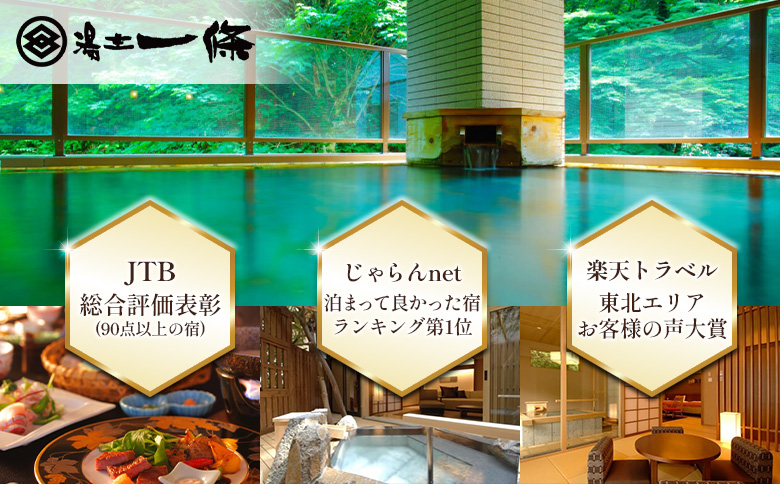 湯主一條　御宿泊利用券(15万円分)【36053】 5万円×3枚