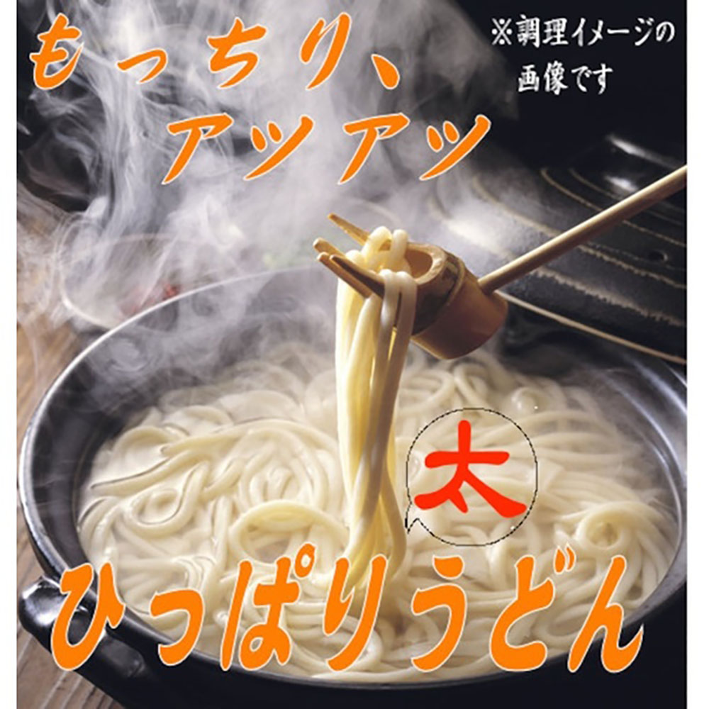ひっぱり太うどん　260g　10袋入【41155】