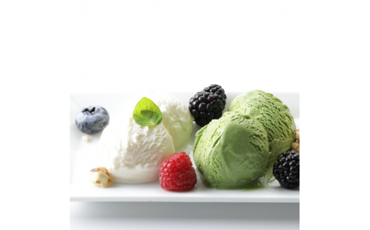 ＜業務用サイズ＞フロム蔵王 ピスタチオ&バニラアイスクリーム（リッチミルク） 各1,000ml【0110901】