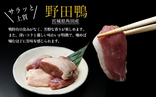 【期間限定】【お届け日時指定必須】漁亭 浜や 宮城ブランド野田鴨で食す仙台せり鍋セット4、5名盛り×2箱セット