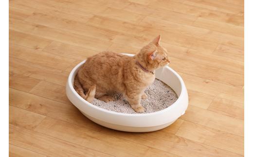 猫砂 クリーンサンド 5L×4袋 20L 無香料 ベントナイト 鉱物 猫砂 脱臭 アイリスオーヤマ 抗菌 Ag+ ペレットタイプ 飛び散り防止 CLS-5L