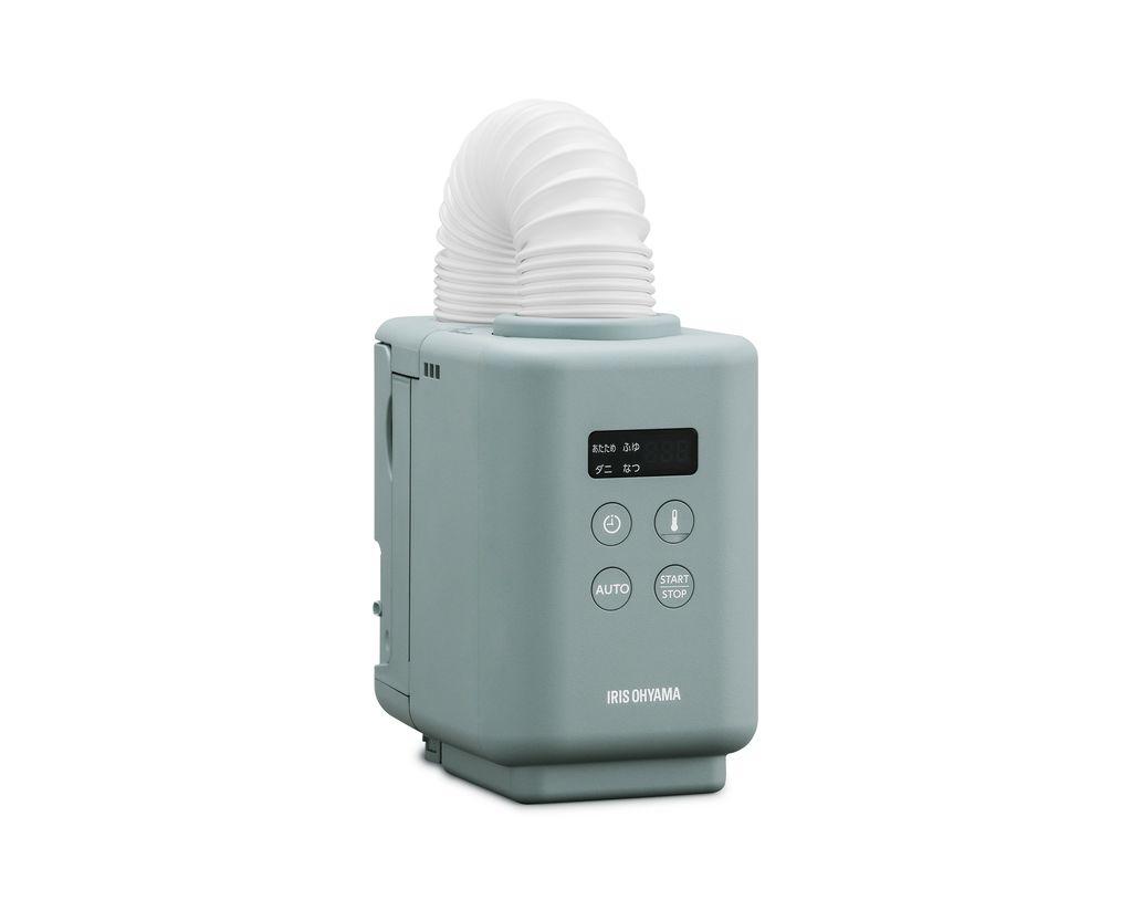 布団乾燥機 ふとん乾燥機 カラリエmini TURBO アイリスオーヤマ ハイパワー コンパクト 花粉対策 軽量 ダニ対策 家電 電化製品 オールシーズン JSK-S10-G グリーン