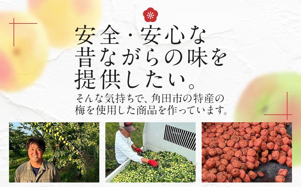 宮城県角田産【無添加】まごころ手作り梅干し(270g)×2個｜梅干し 田舎の梅干し すっぱい  梅干 うめぼし	