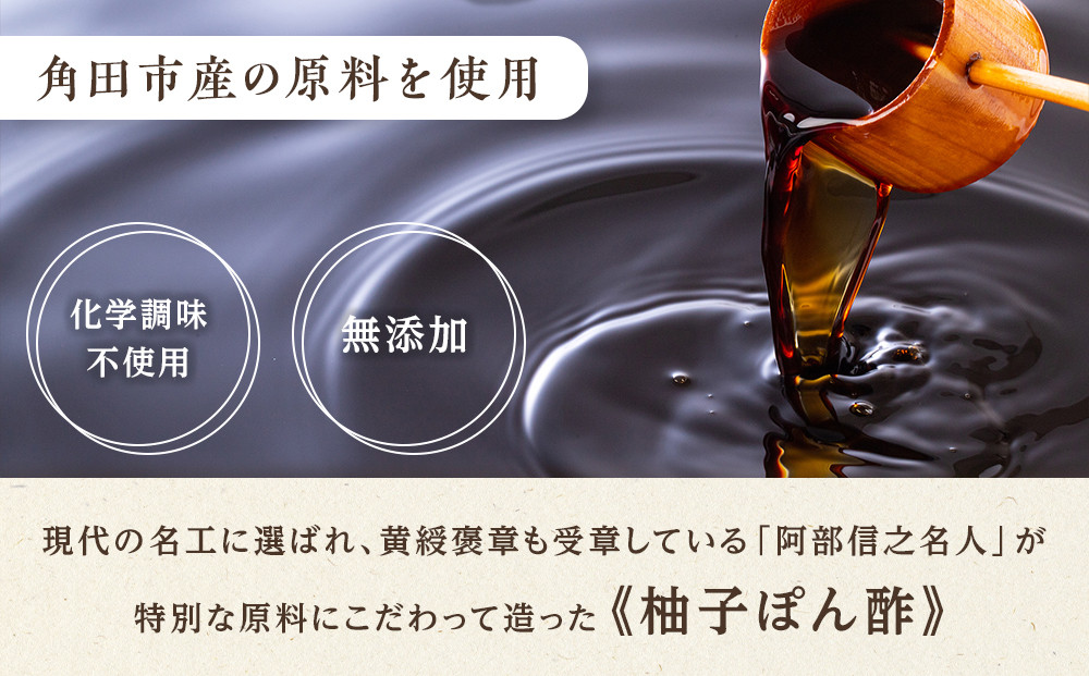 現代の名工と仕上げた 焼肉用 無添加 ゆずぽん酢しょうゆ 1本（300ml）
