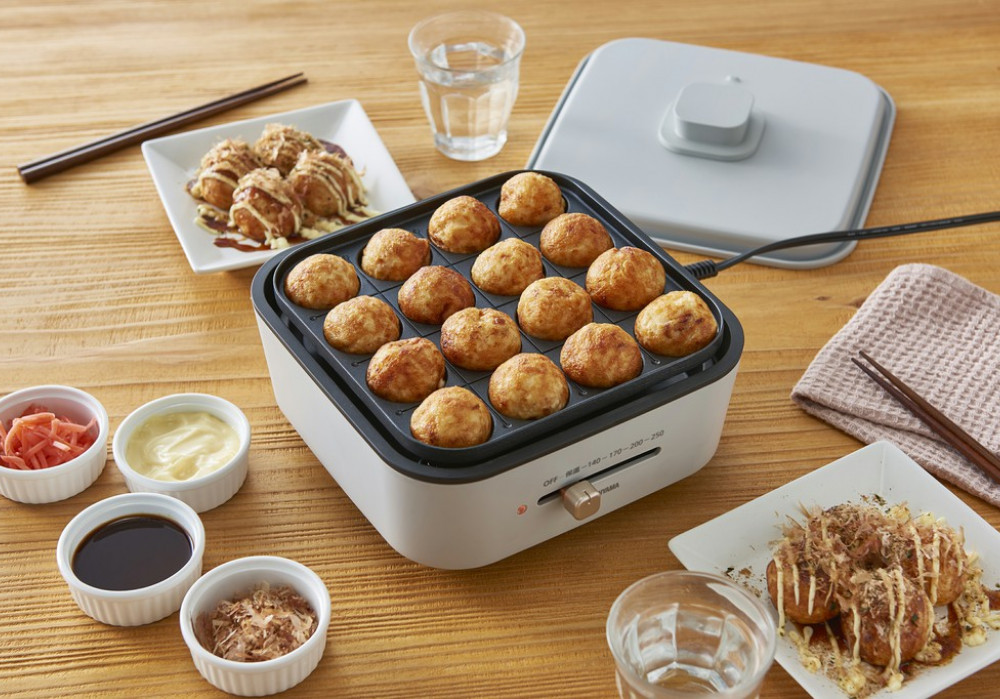 グリル鍋 3枚プレート 溝付 平面 たこ焼き  アイリスオーヤマ 家電 キッチン家電 電化製品  IGU-P3-H