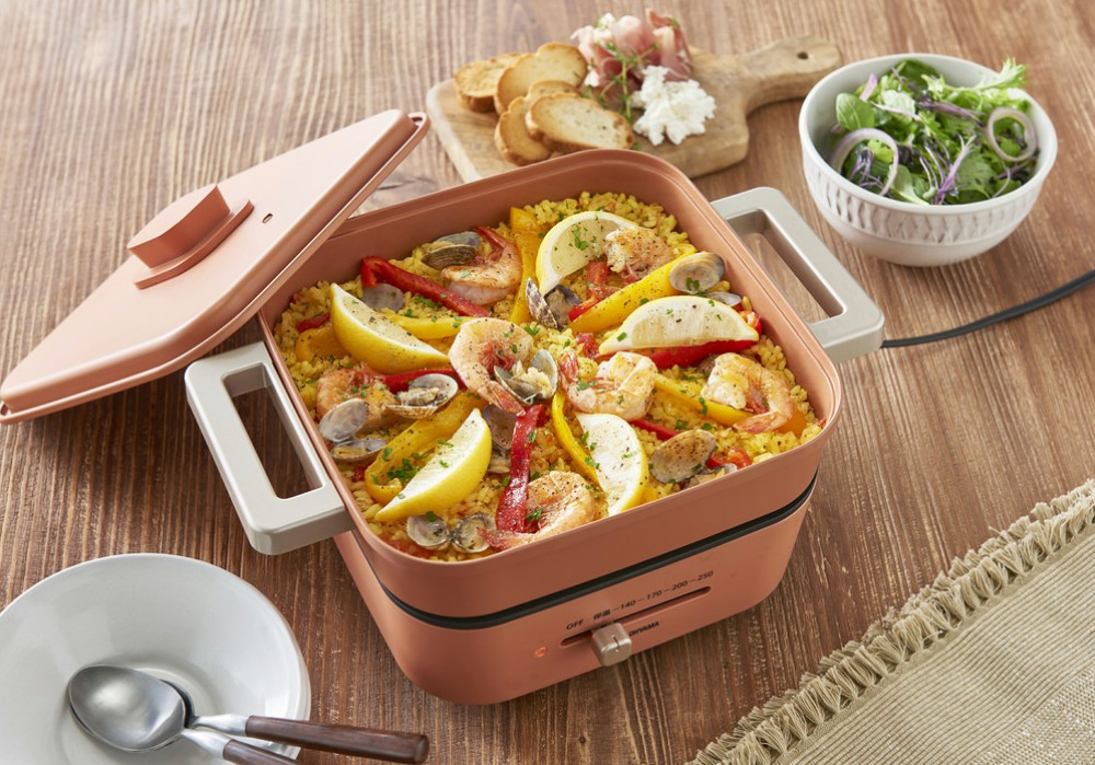 グリル鍋 3枚プレート　IGU-P3-D