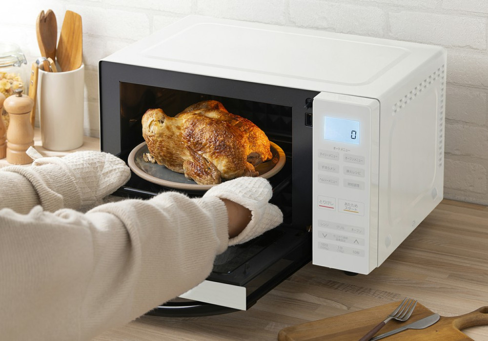 オーブンレンジ 18L 電子レンジ レンジ 調理家電 アイリスオーヤマ 自動メニュー23種類 調理 時短 ヘルシーメニュー ずぼらめし オーブン あたため MO-F1810-Wホワイト