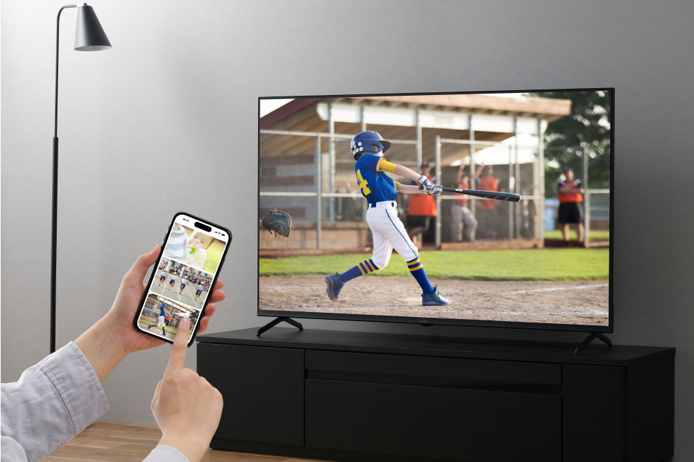 55V型 4Kスマート液晶テレビ LT-55UGX-F1　ブラック