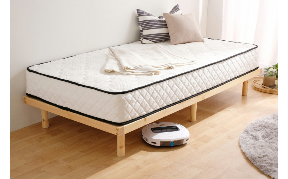 ベッド  高耐荷重すのこベッド HWB-S ナチュラル