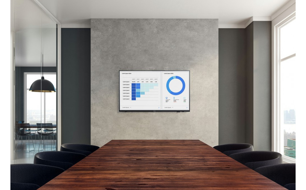 大型ディスプレイ 43V型 DO-DU434S-B ブラック