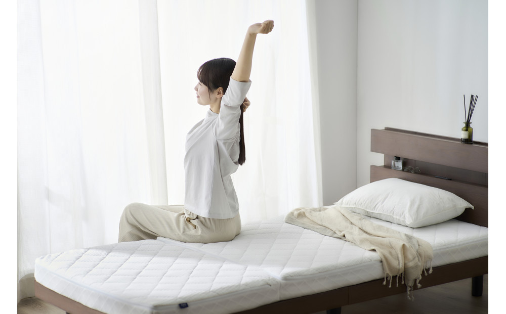 マットレス エアリーマットレス カスタムエアリー CM11A-S ホワイト