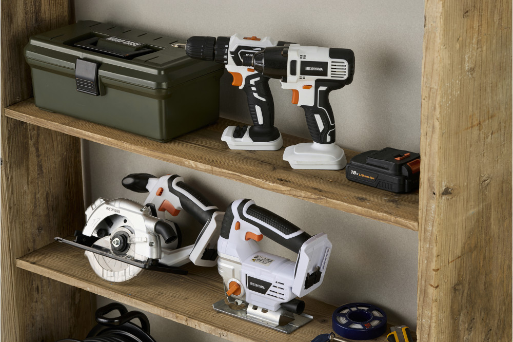 マルチギア 充電式ドリルドライバーセット １８V  JM18DRS サンドベージュ