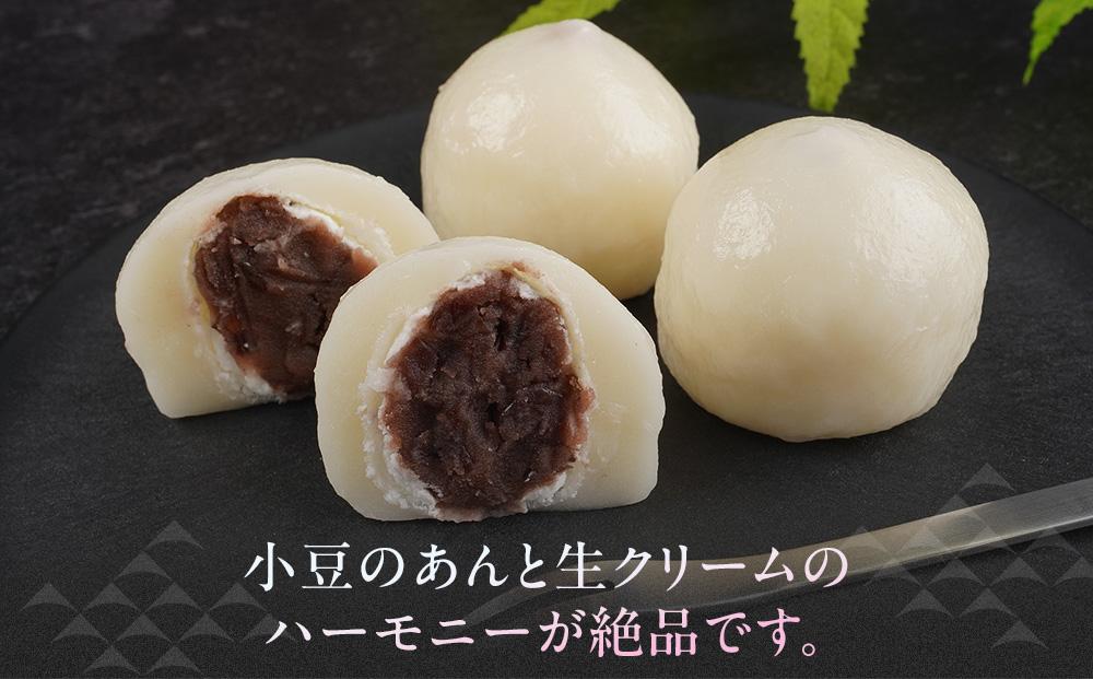 【3回定期便】お菓子 和菓子 大福 生クリーム大福 雪ふたえ 12個 【ささもり 菓子 おかし 食品 和菓子 贈り物 宮城県 名物 銘菓 小豆 ふるさとの味 人気 おすすめ 送料無料】