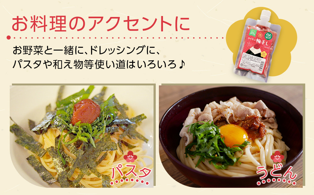 【2026年1月下旬より発送】梅干し ペースト 練梅 8パック　限定200個