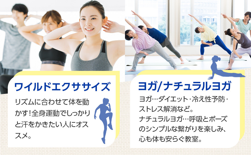 角田市総合体育館 ワンコインレッスン回数券　11回分