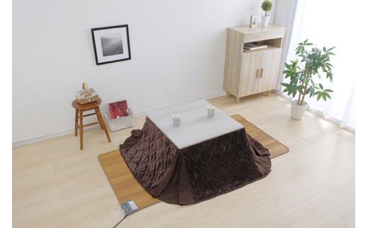 ホットカーペット 176×88cm はっ水加工 HCM-1809FL-M 木目 アイリスオーヤマ｜お手入れ簡単 拭くだけ