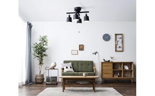 4灯シーリングライト クロス形 CE4LA-20C-B