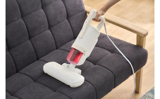 掃除機 布団クリーナー ふとんクリーナーハイパワー CA-22H-C アイボリー 布団 掃除 そうじ 吸引 快眠 強力 ダニ対策 サイクロン式 軽量 お手入れ簡単 ハンディ アイリスオーヤマ　 水洗い 花粉症対策 家電　クリーナー