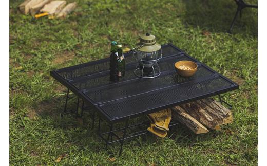 アウトドア テーブル 焚き火テーブル TKB-TB98 焚き火 テーブル たき火 囲炉裏 キャンプ レジャー バーベキュー BBQ コンパクト 収納 組立 簡単 便利 耐熱 耐久性 おしゃれ アイリスオーヤマ