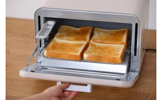 トースター スチーム カーボントースター 4枚焼き アイリスオーヤマ 家電 電化製品 キッチン家電 ギフト おしゃれ かわいい 遠赤外線 SOT-401-C ミルクベージュ