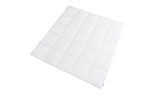 洗える掛け布団 洗濯ネット付 KKF-WB15-DN ホワイト