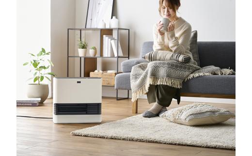 大風量加湿セラミックファンヒーター 1200W ACHHM12A-W ホワイト アイリスオーヤマ｜即暖 温風3モード