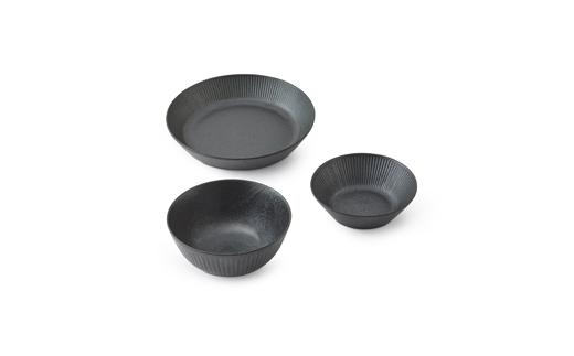 食器　３点セット　MNW-3S　ブラック