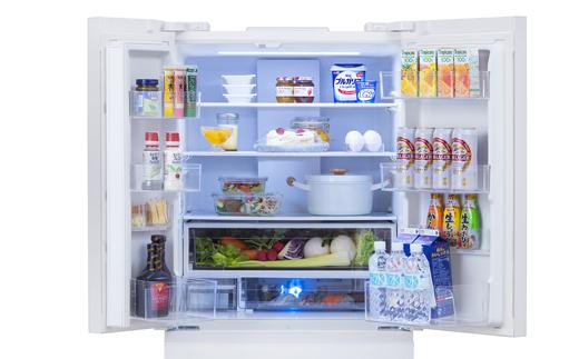 冷蔵庫 大型冷蔵庫 503L 大容量冷凍室132L フレンチドア 幅68.5  大容量 冷蔵 冷凍 冷蔵保存 冷凍保存 家電 電化製品 使いやすい 便利 おすすめ 人気 アイリス IRGN-50A-W ホワイト