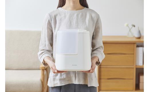 スチーム式加湿器 木造4畳 / 洋室7畳  260ml AHM-H26B-C アイボリー アイリスオーヤマ｜アロマ対応 連続加湿時間約9時間 衛生 リラックス アロマトレー