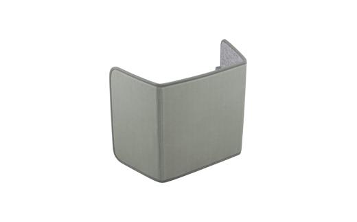 デスクパネルヒーター 自動切タイマー付 APH-16B-H モスグレー 温度無段階調節 アイリスオーヤマ｜コンパクト収納 リビング オフィス あったか 寒さ対策