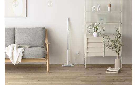 電動フロアワイパー 高速振動 アイリスオーヤマ 家電 電化製品 家庭用 お手入れ簡単 ウェットシート ドライシート SWD-A-W ホワイト