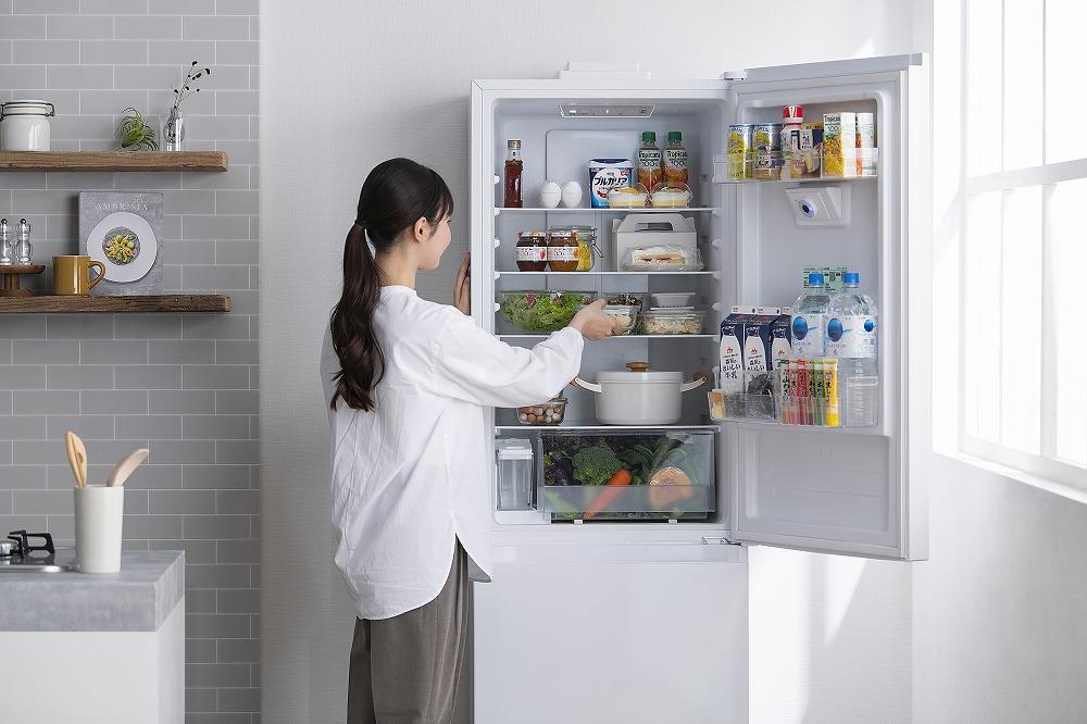 冷蔵庫 カメラ付き冷凍冷蔵庫 301L アイリスオーヤマ 大凍量