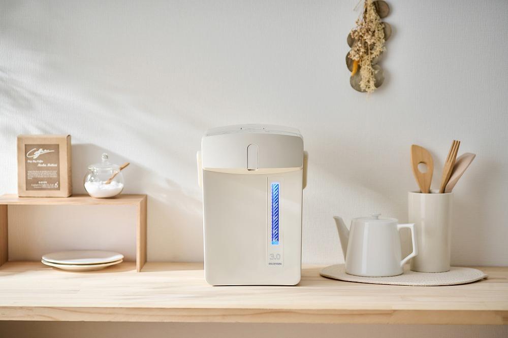 電気ポット　ジャーポット 3.0L マイコン式IAHD-230-Cアイボリー