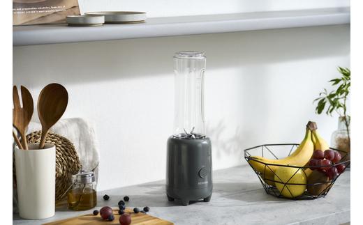 ミキサー ボトルブレンダー 330/600ml 氷対応 ボトルブレンダー アイリスオーヤマ 4枚刃 ギフト おしゃれ キッチン 家電 電化製品 IBB-601-H ダークグレー