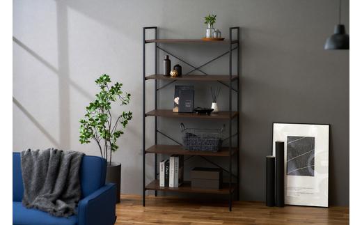 ベーシックラック アイリスオーヤマ 幅80cm 奥行43cm 高さ160cm 実用性 高さ調節可能 BRC-8016 ブラウン