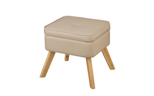 椅子　チェア　収納付オットマン FAC-OT アイボリー