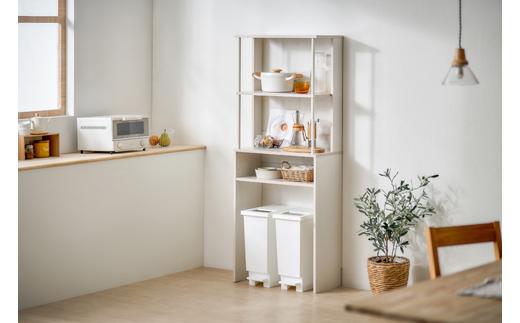 ゴミ箱上ラック　GUR-595H　ホワイト