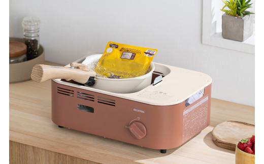 減煙焼肉カセットコンロIGC-GY1-Tテラコッタ