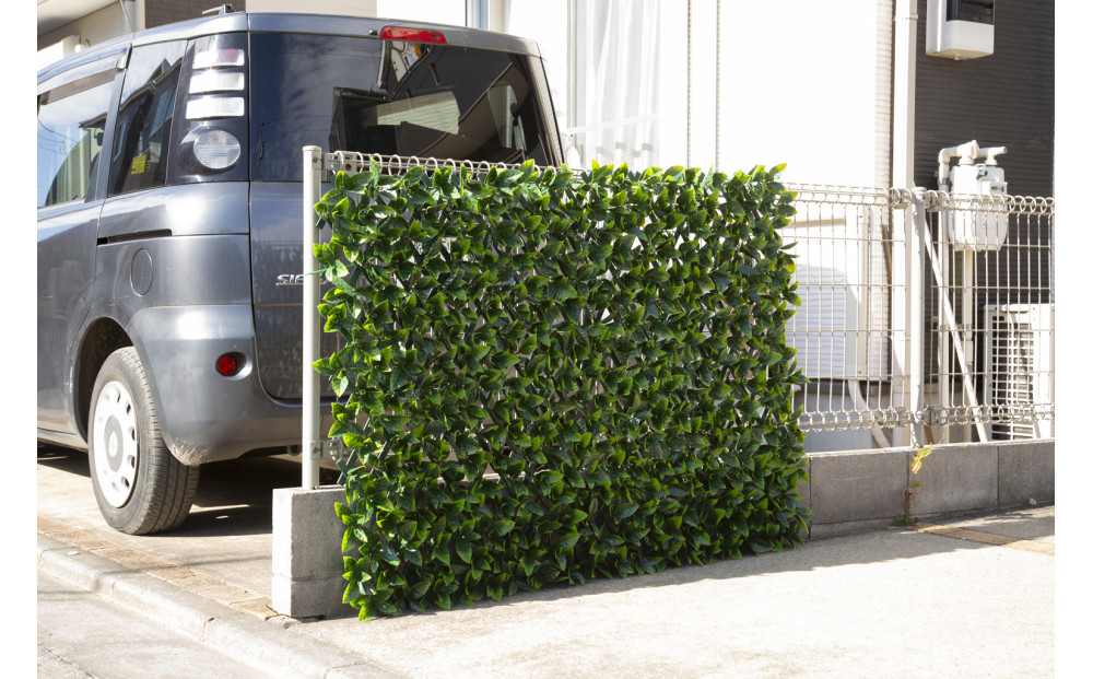 ＤＥＣＯ ＧＲＥＥＮ 伸縮フェンス GF-180DG ダークグリーン