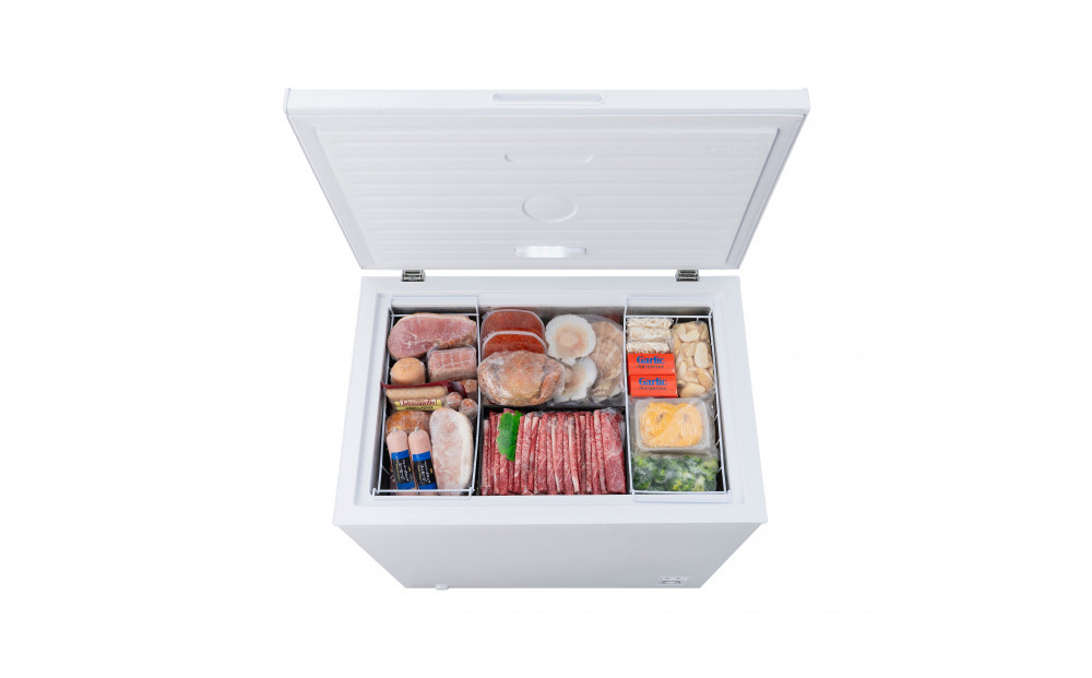 冷凍庫 上開き冷凍庫 199L ICSD-20B-W ホワイト