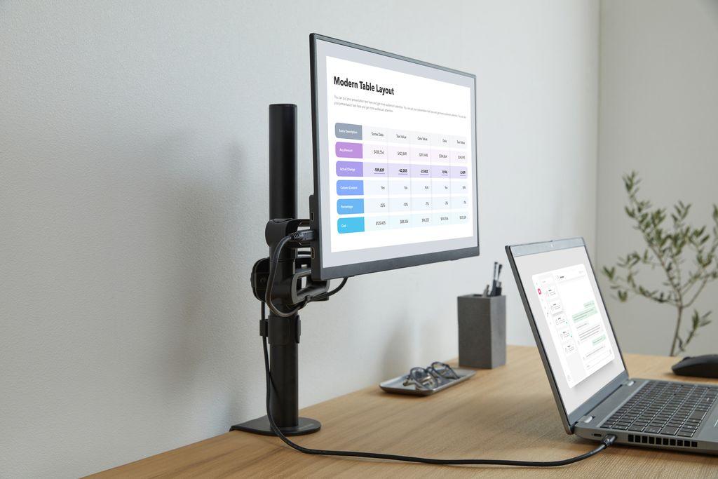 ポータブルモニター  18.5インチ FHD LUCA  18.5inch アイリスオーヤマ スタンドカバー付 ブラック スリム 軽量 大画面 薄型 液晶 高画質 DP-EF184S-B ブラック