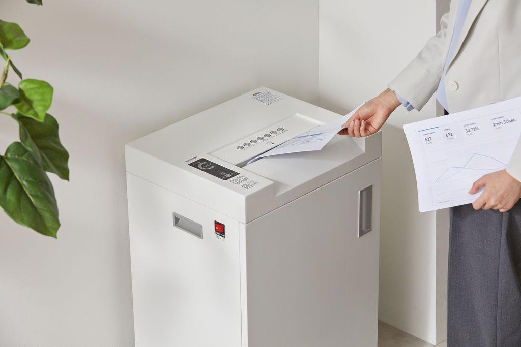 シュレッダー オフィスシュレッダー OF317M ホワイト