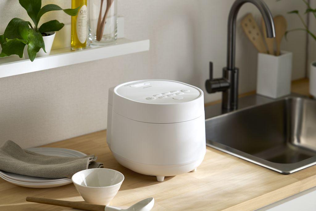 炊飯器 マイコンジャー炊飯器 3合 RC-MGA30-WH ナチュラルホワイト