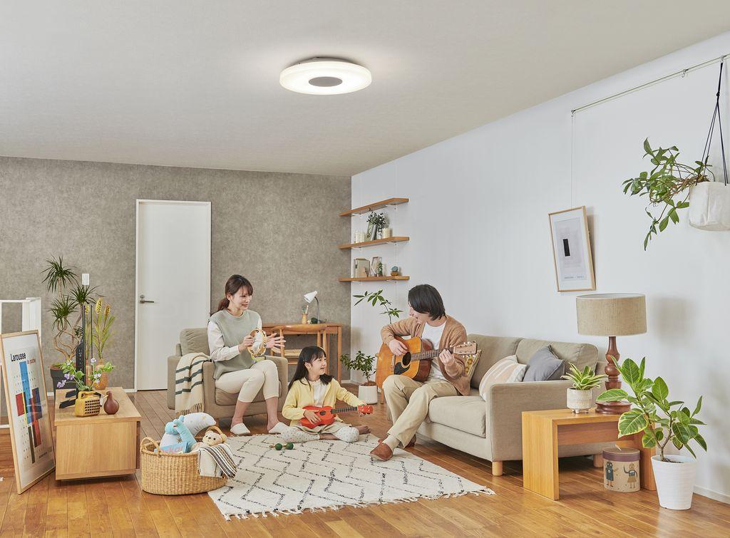 LED シーリングライト 8畳 調光 調色 スピーカー 工具・工事不要 リモコン付き 照明 スピーカーシーリングライト アイリスオーヤマ 家電 電化製品 おやすみタイマー 節電 省エネ 昼光色 CEA-2108DLSP