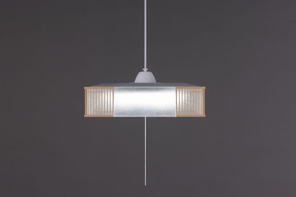 照明 和風ペンダントライト 8畳調光 PL8D-JE2