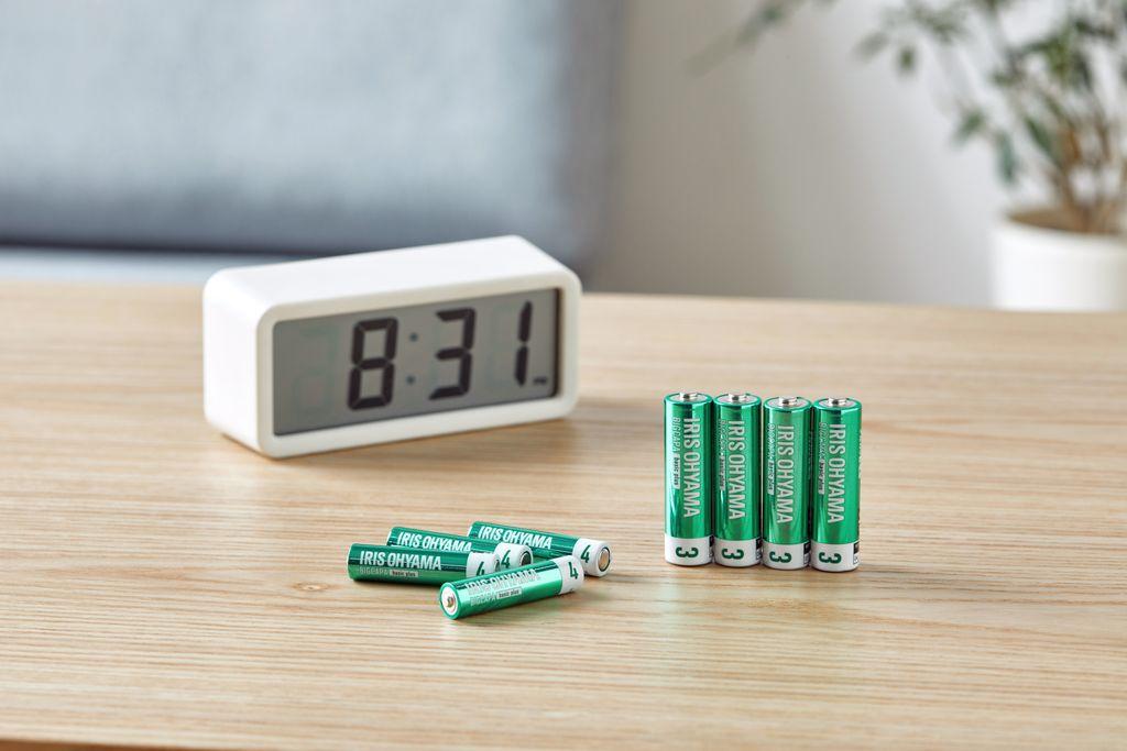 乾電池 BIGCAPA basic plus アルカリ乾電池  単3形4本パック LR6Bbp/4S