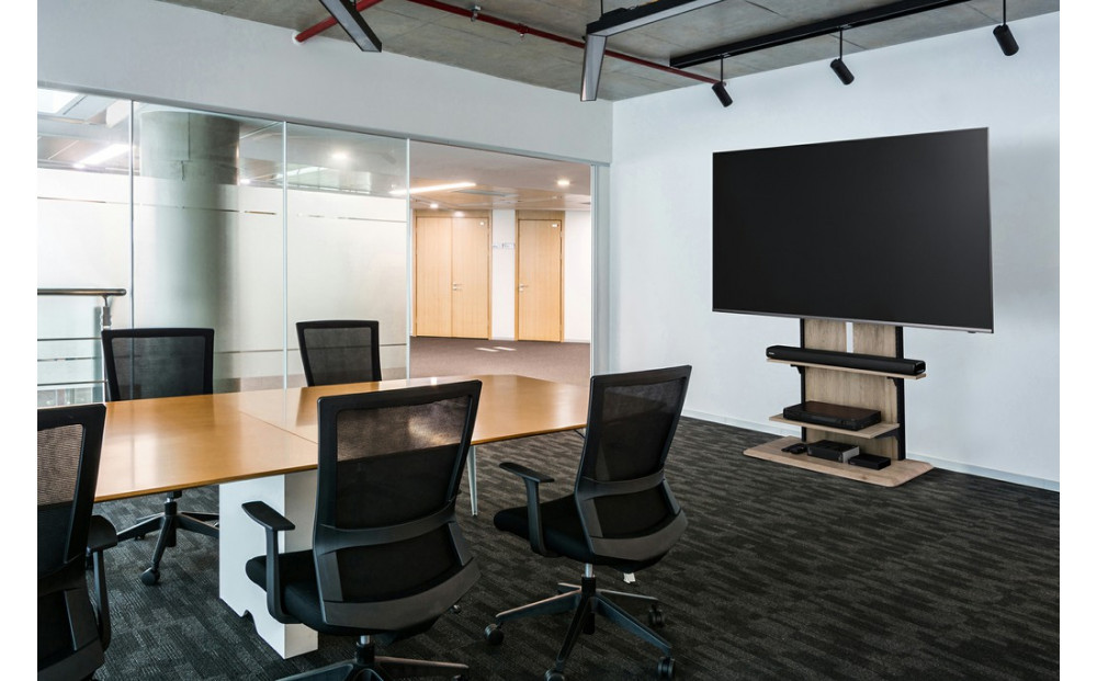 テレビ台 スタンドテレビ台 UTS-900R-LN ライトナチュラル